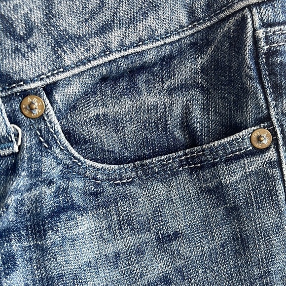 ABERCROMBIE & FITCH PATTERNED WOMEN JEANS SIZE 24 - Picture 6 of 11